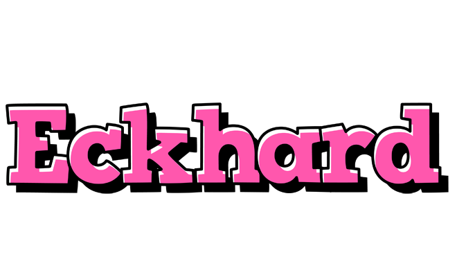 Eckhard girlish logo