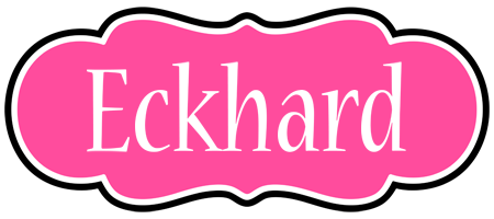 Eckhard invitation logo