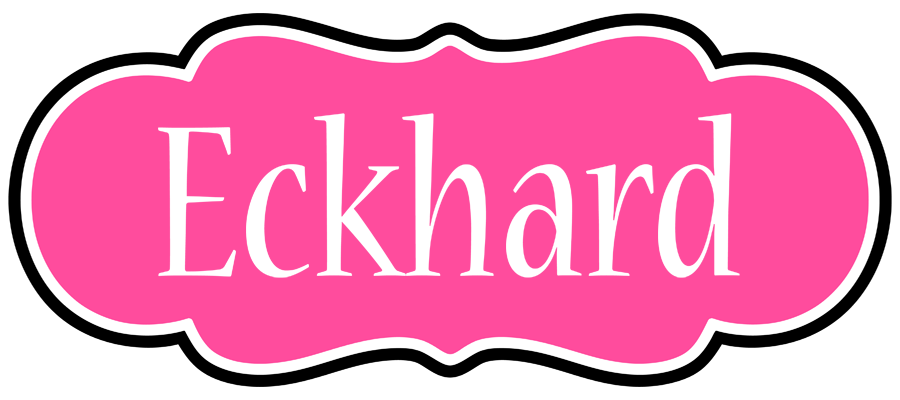 Eckhard invitation logo