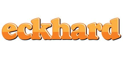 Eckhard orange logo