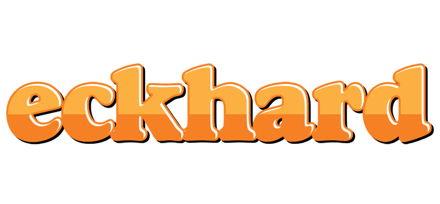 Eckhard orange logo