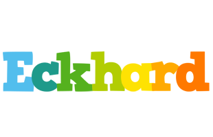 Eckhard rainbows logo