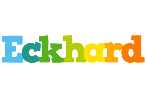 Eckhard rainbows logo