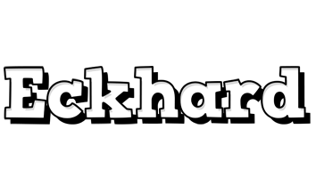 Eckhard snowing logo