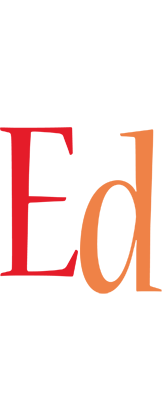 Ed birthday logo