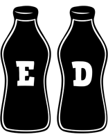 Ed bottle logo