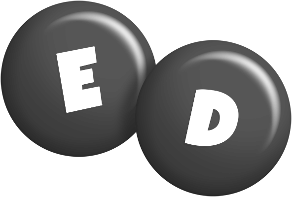 Ed candy-black logo