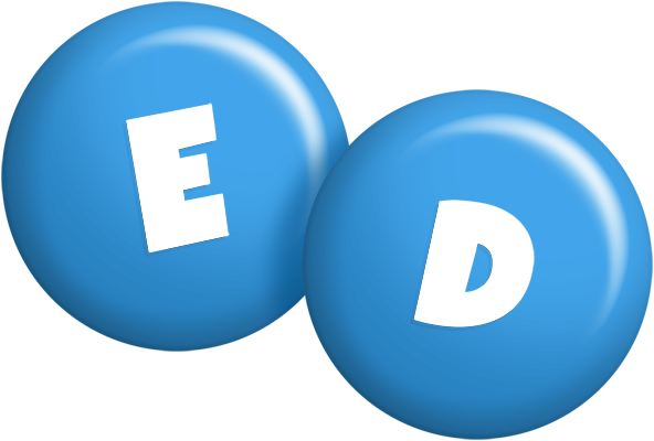 Ed candy-blue logo
