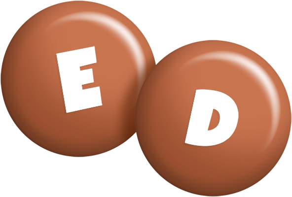 Ed candy-brown logo