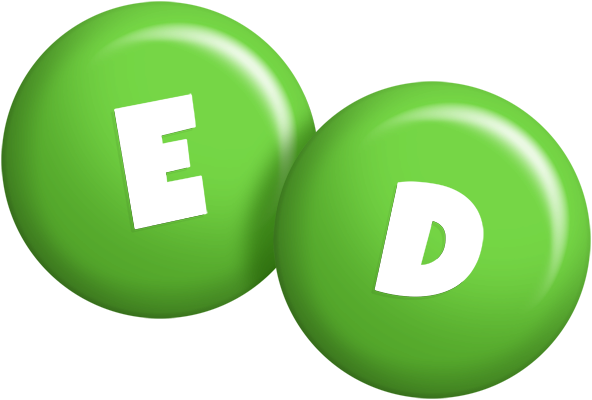 Ed candy-green logo