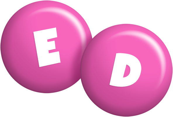 Ed candy-pink logo