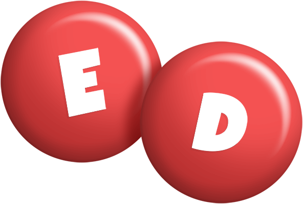 Ed candy-red logo