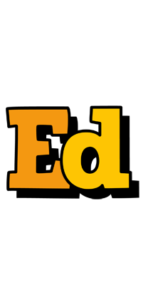 Ed cartoon logo
