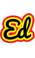 Ed flaming logo