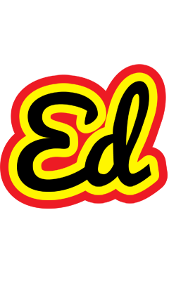 Ed flaming logo