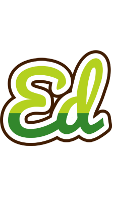 Ed golfing logo