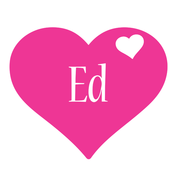 Ed love-heart logo