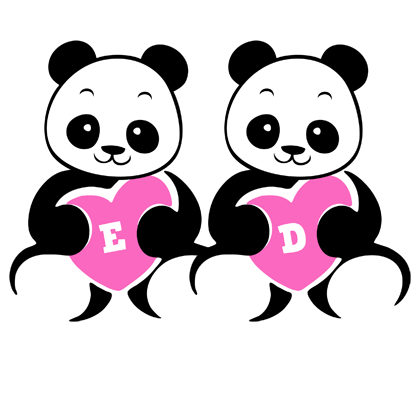 Ed love-panda logo