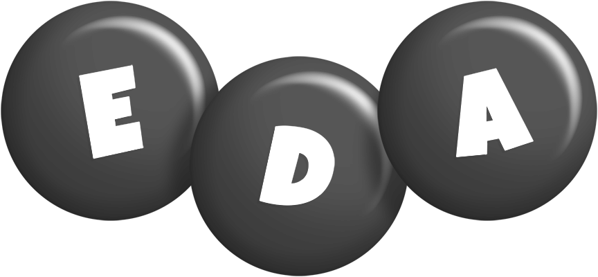 Eda candy-black logo