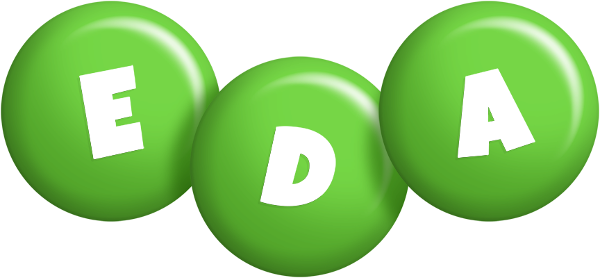 Eda candy-green logo