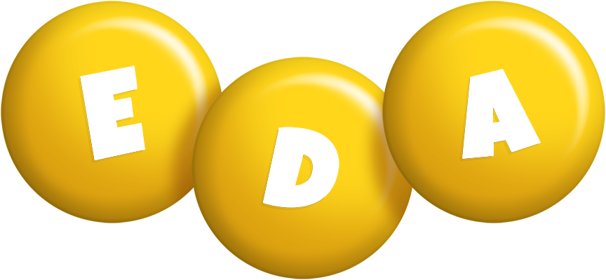 Eda candy-yellow logo
