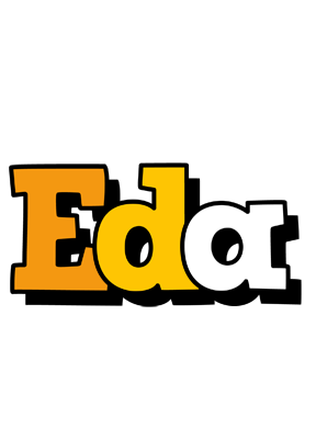 Eda cartoon logo
