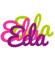 Eda flowers logo