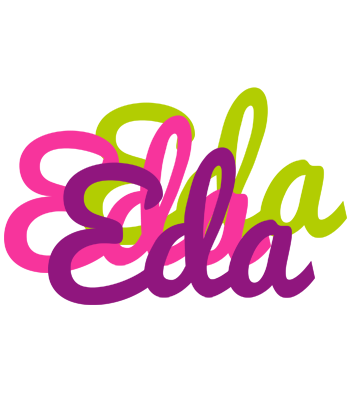 Eda flowers logo