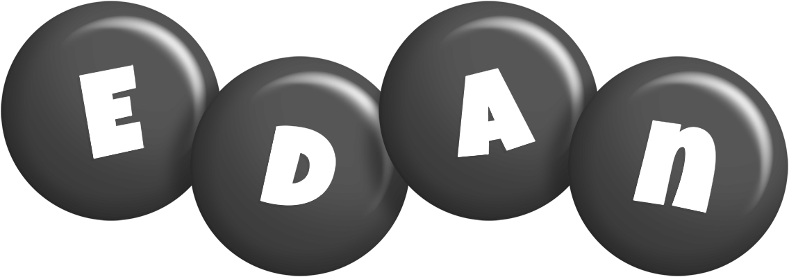 Edan candy-black logo