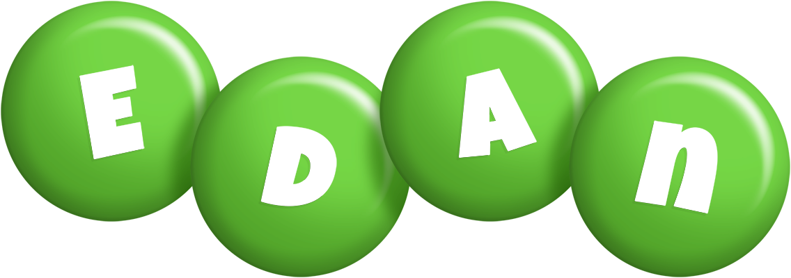 Edan candy-green logo