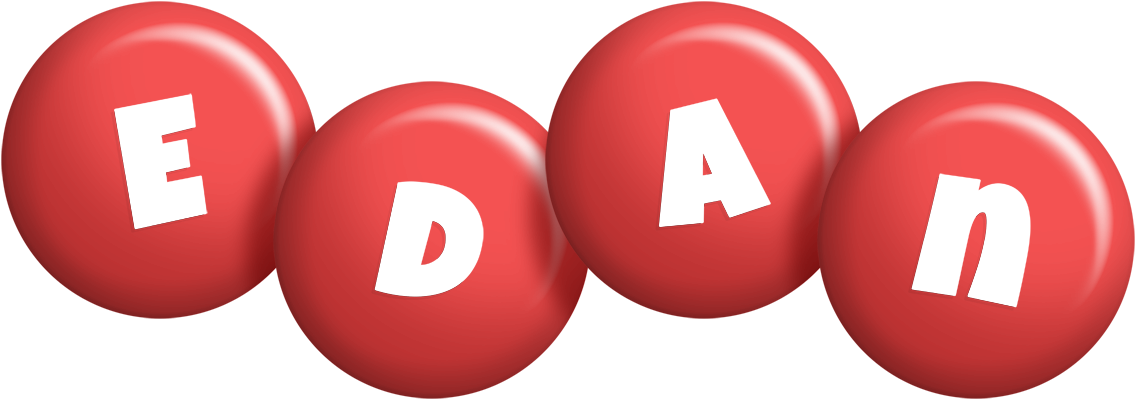 Edan candy-red logo