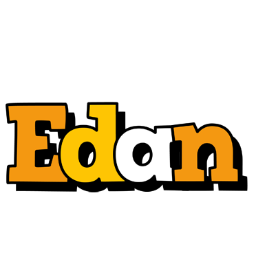Edan cartoon logo