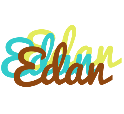 Edan cupcake logo
