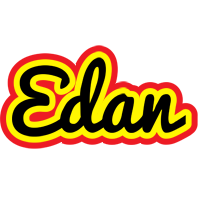 Edan flaming logo