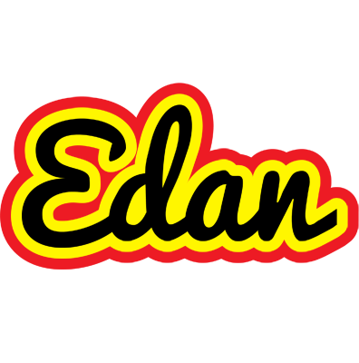 Edan flaming logo