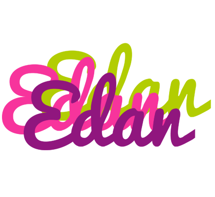 Edan flowers logo