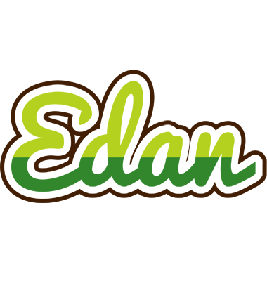Edan golfing logo