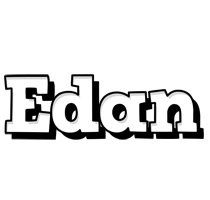 Edan snowing logo