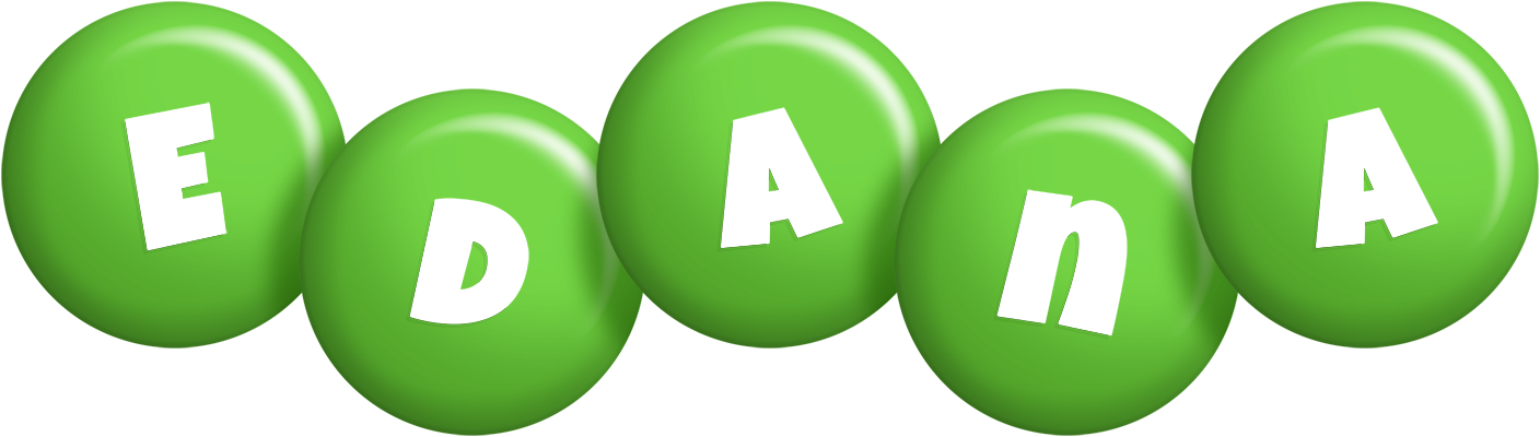 Edana candy-green logo