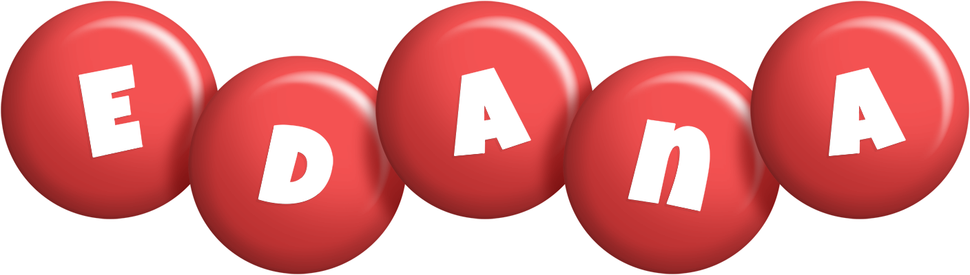 Edana candy-red logo