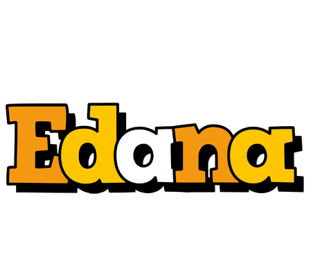 Edana cartoon logo