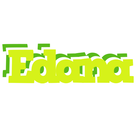 Edana citrus logo