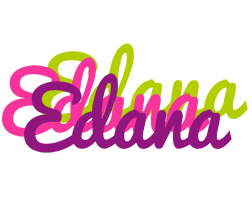 Edana flowers logo