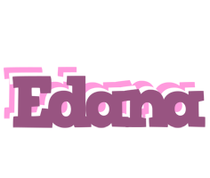 Edana relaxing logo