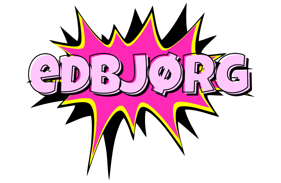 Edbjørg badabing logo
