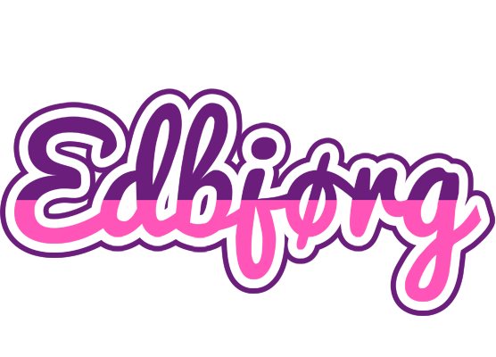Edbjørg cheerful logo