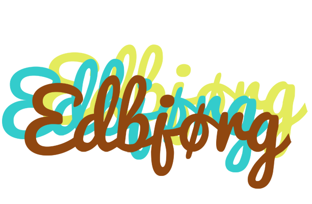 Edbjørg cupcake logo