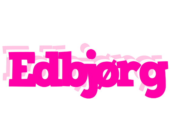 Edbjørg dancing logo