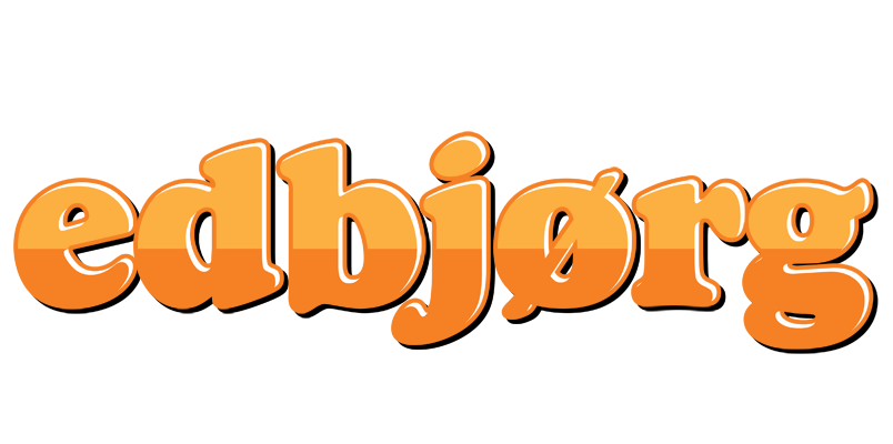 Edbjørg orange logo