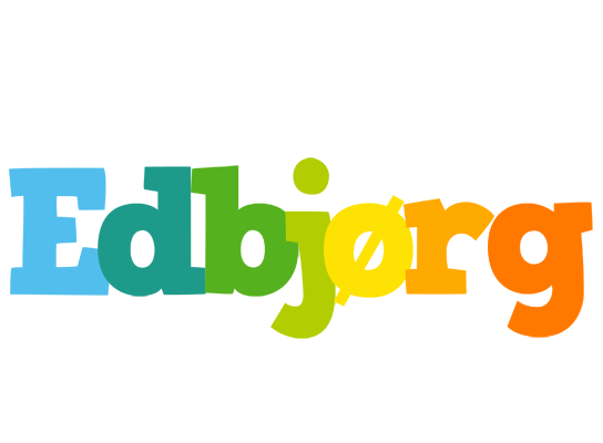 Edbjørg rainbows logo